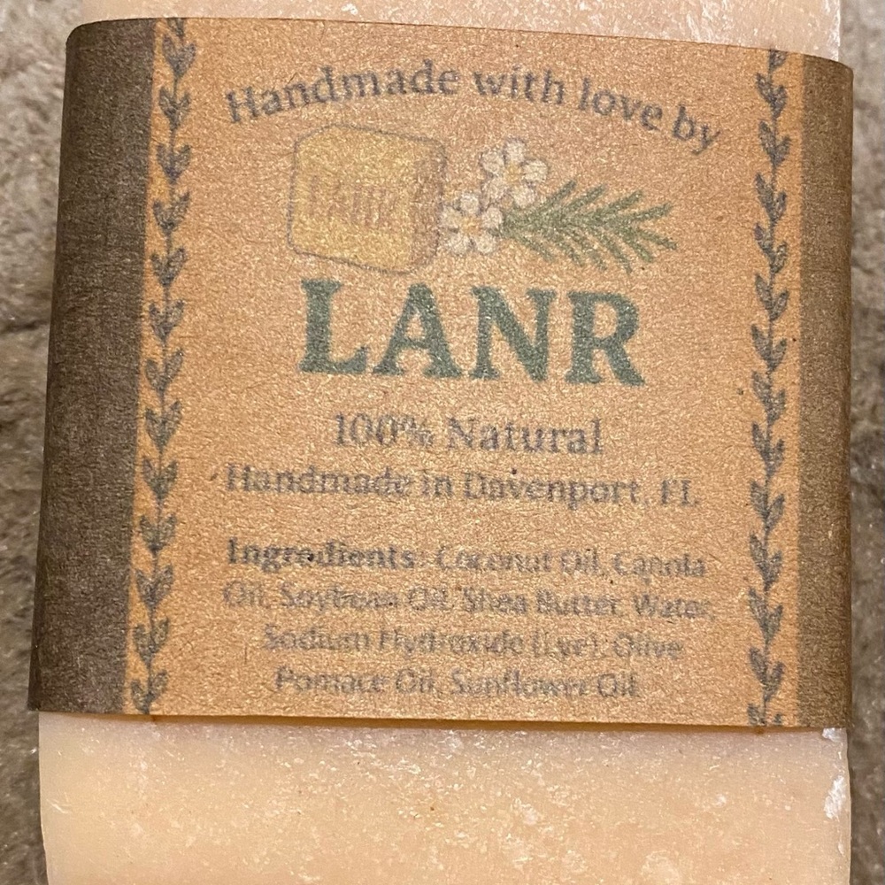 C 100% Natural Handmade Soaps Turmeic, Honey & Orange
